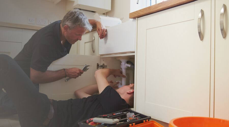 Professional burst pipe repair services in Thayer, IN